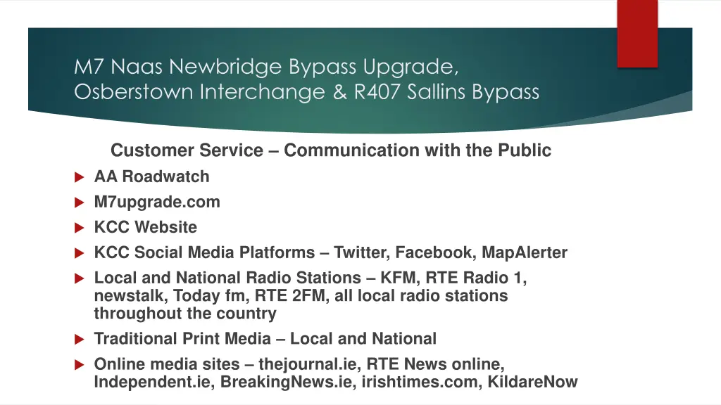 m7 naas newbridge bypass upgrade osberstown 5