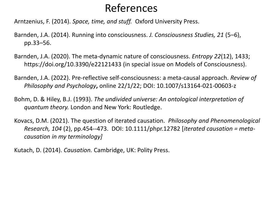 references