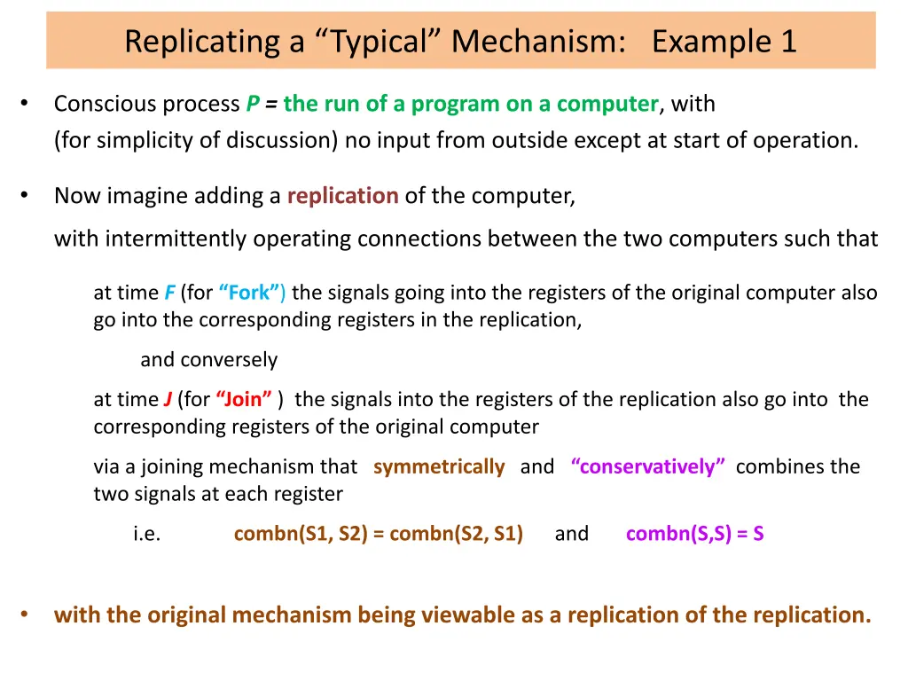 replicating a typical mechanism example 1