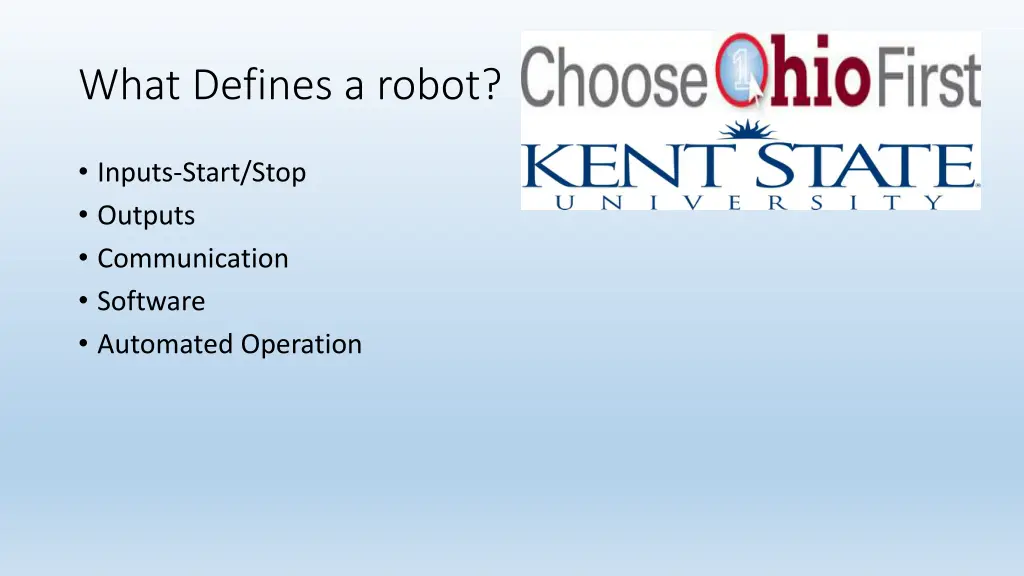 what defines a robot