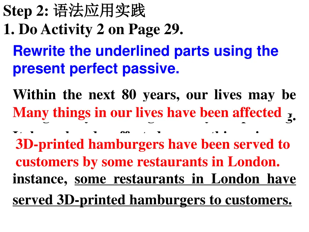 step 2 1 do activity 2 on page 29
