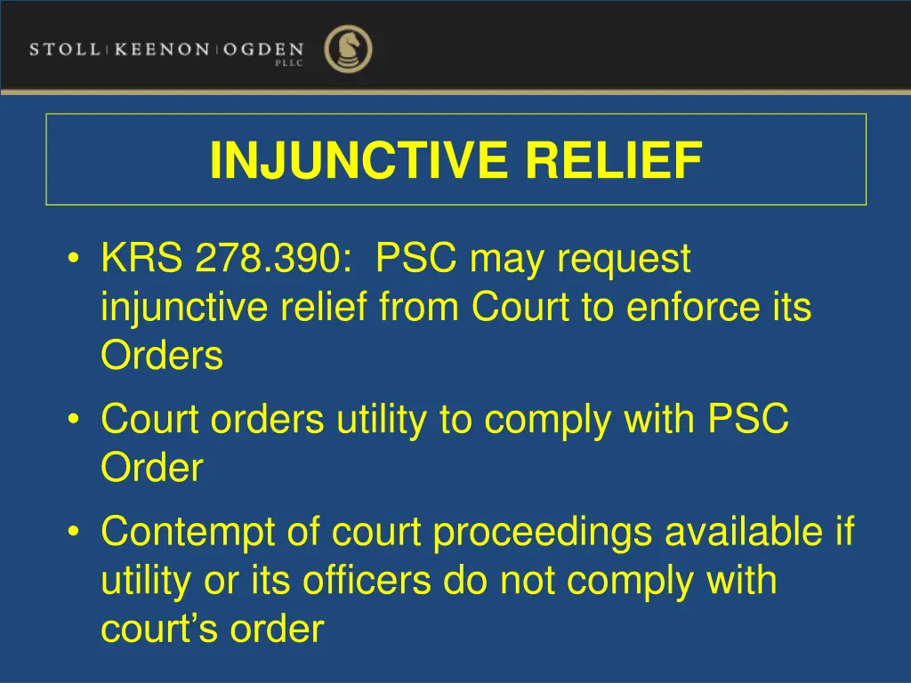 injunctive relief