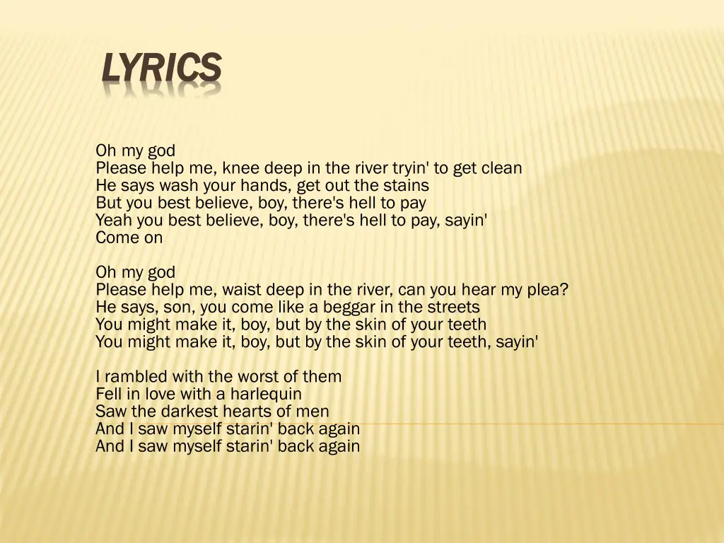 lyrics lyrics