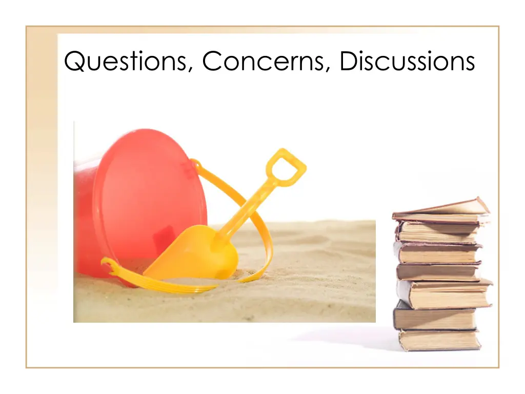 questions concerns discussions