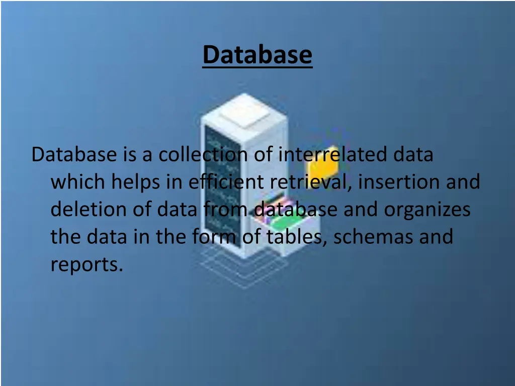 database