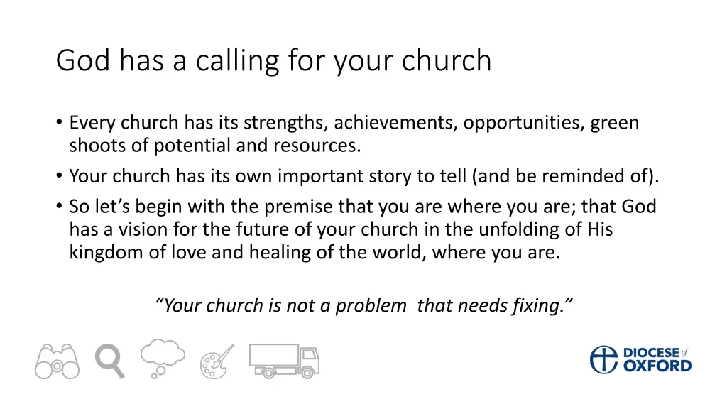 god has a calling for your church