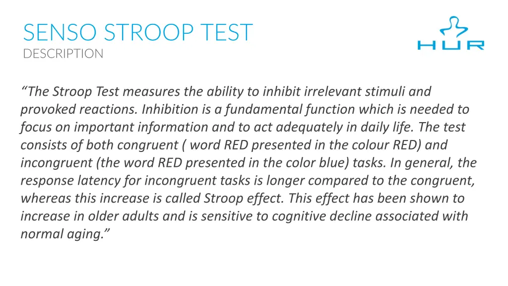 senso stroop test description