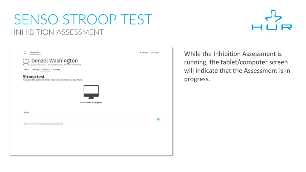 senso stroop test inhibition assessment 3