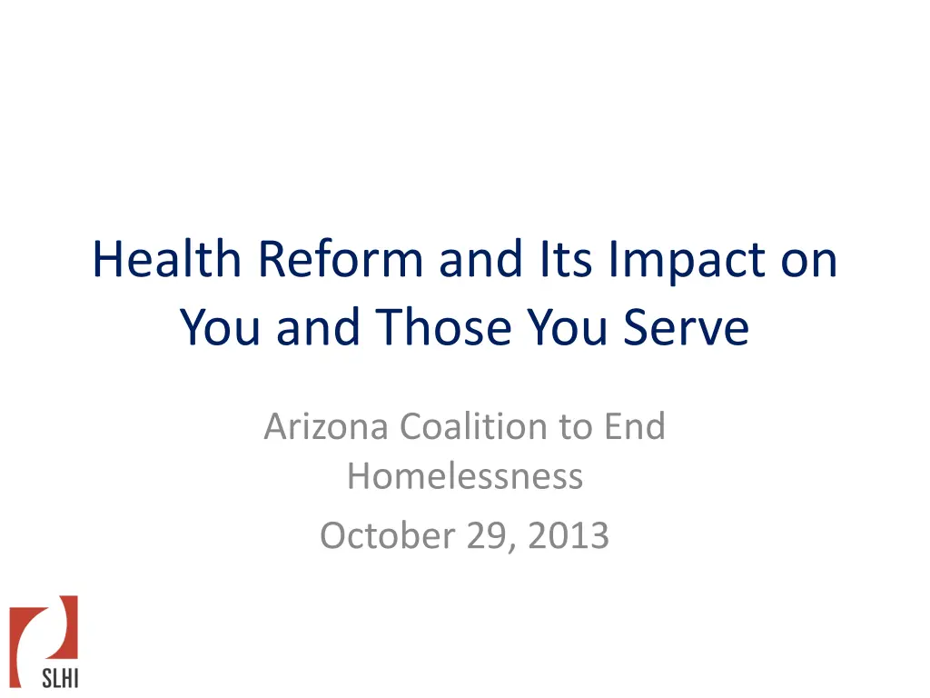 health reform and its impact on you and those