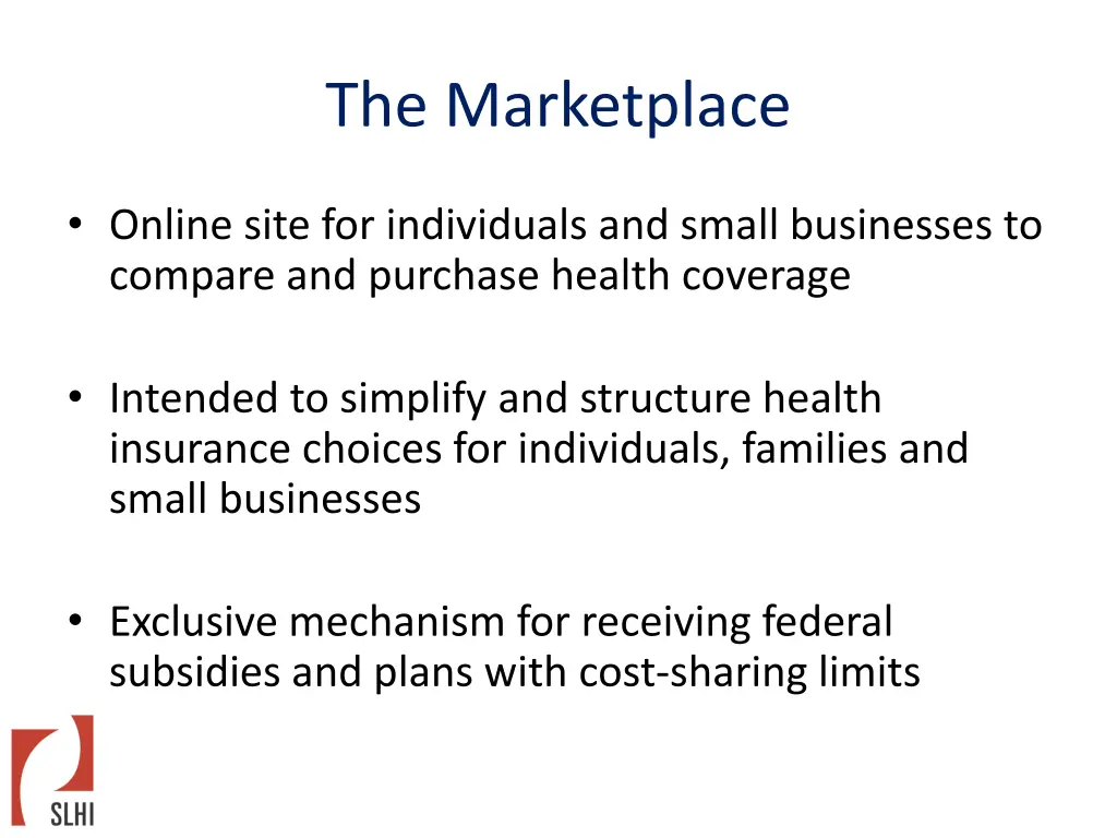 the marketplace