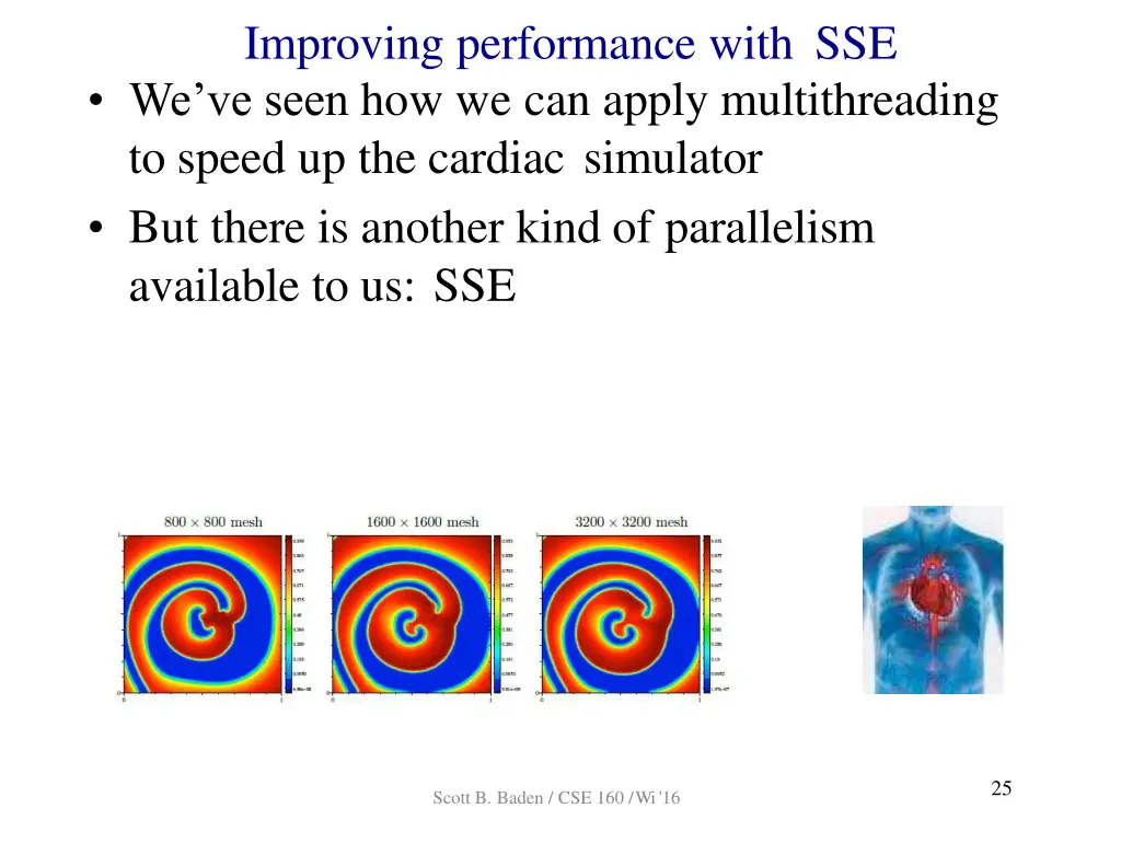 improving performance with sse we ve seen