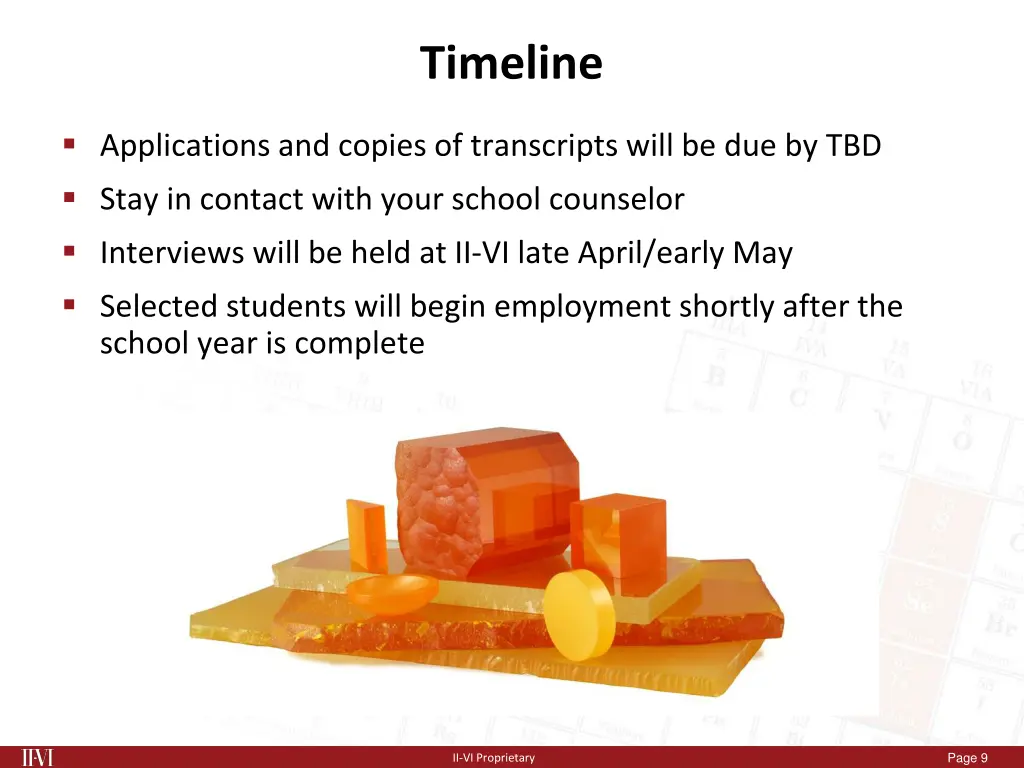 timeline