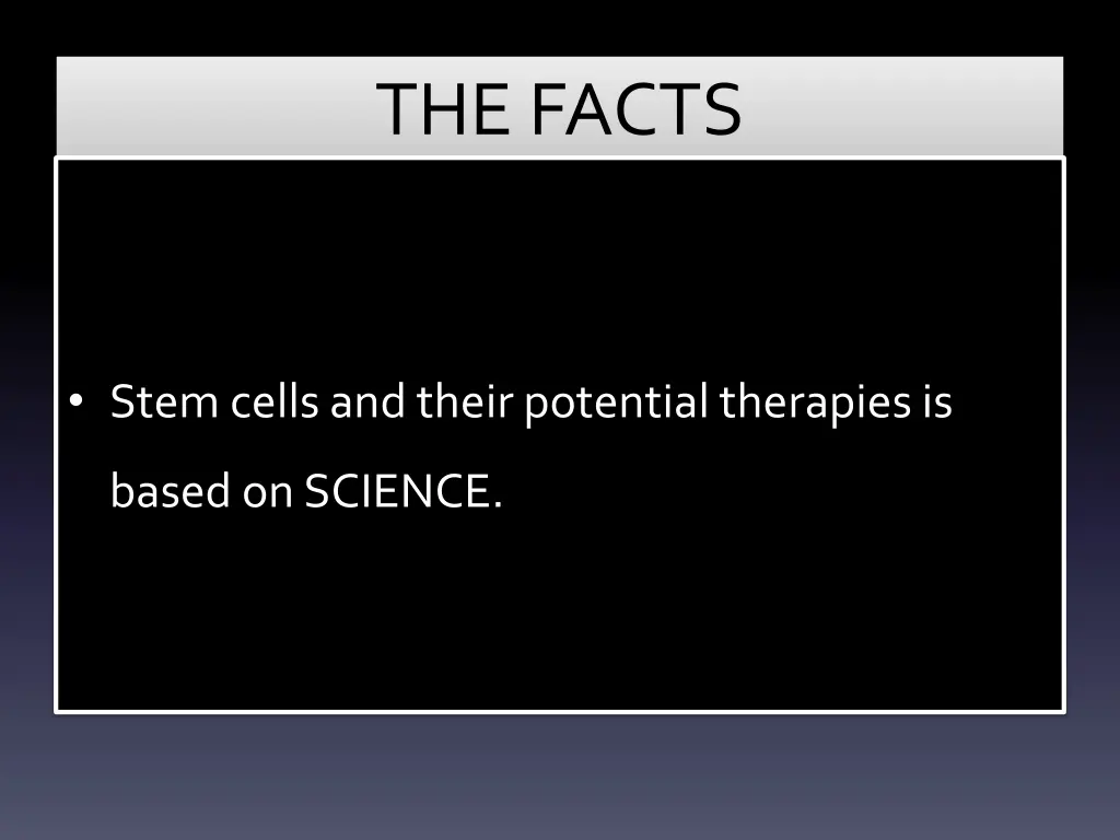 the facts