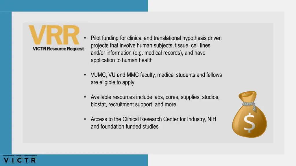 pilot funding for clinical and translational