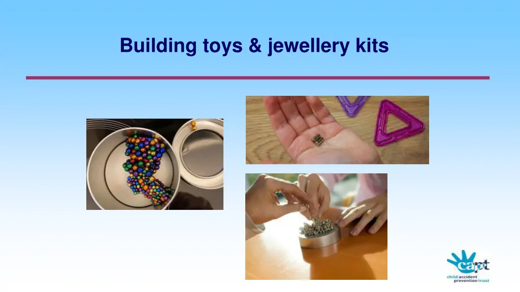 building toys jewellery kits
