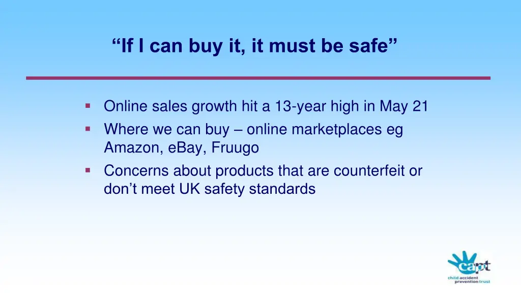 if i can buy it it must be safe 1