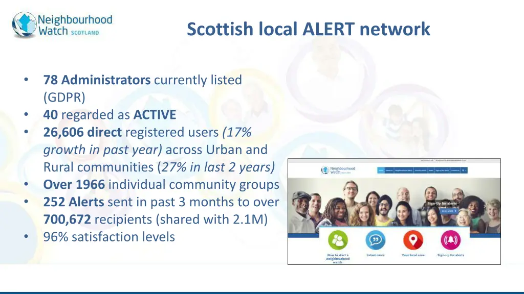 scottish local alert network