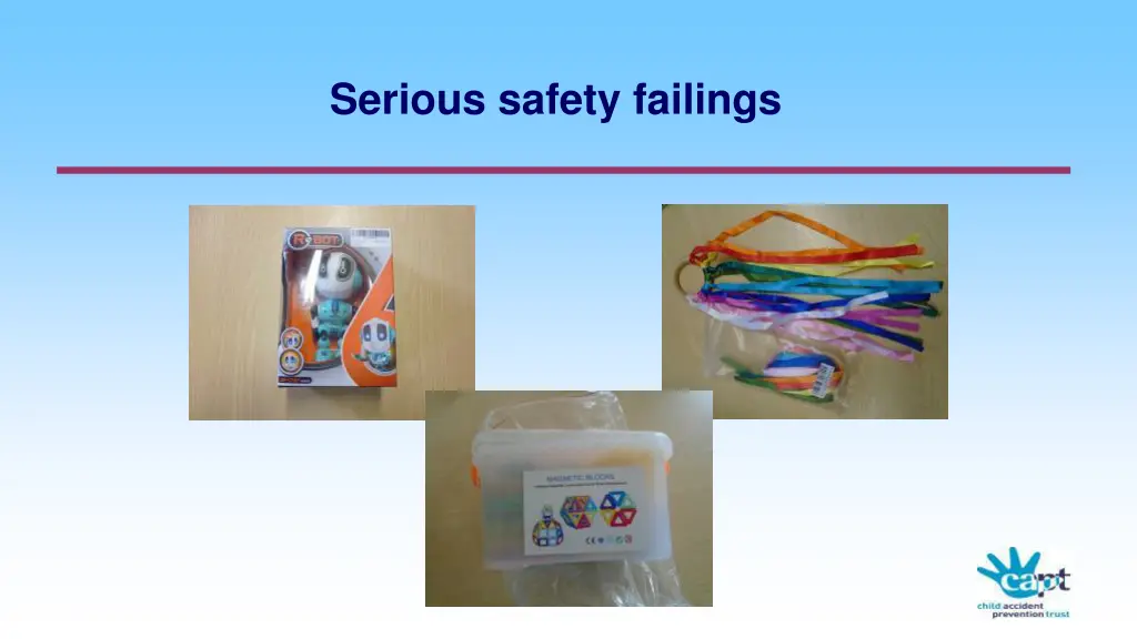 serious safety failings