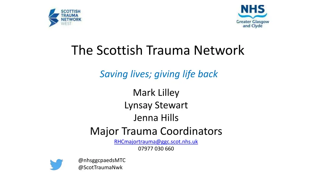 the scottish trauma network