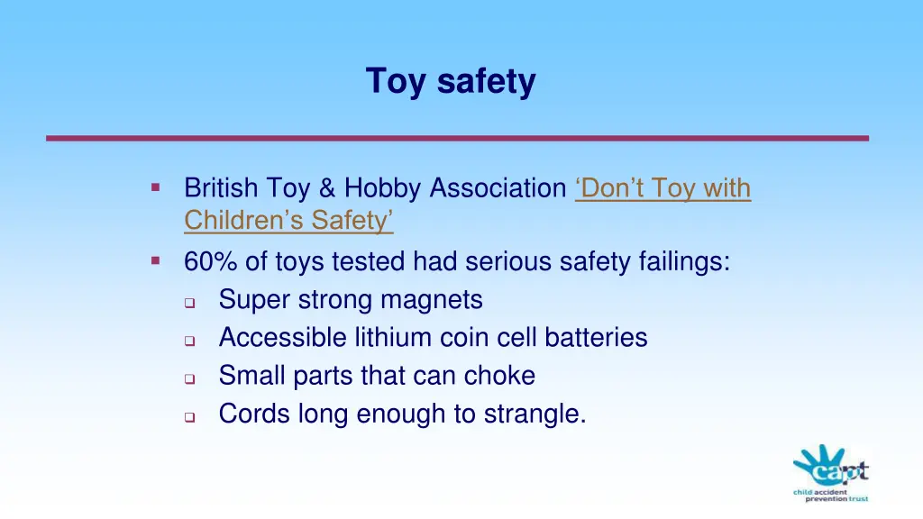 toy safety