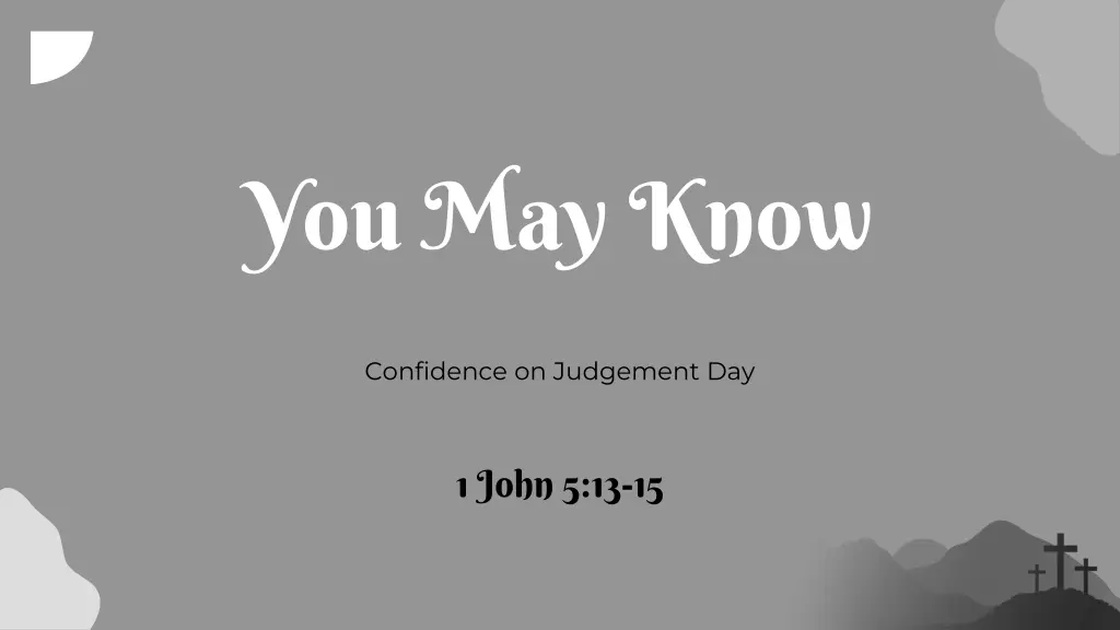 you may know