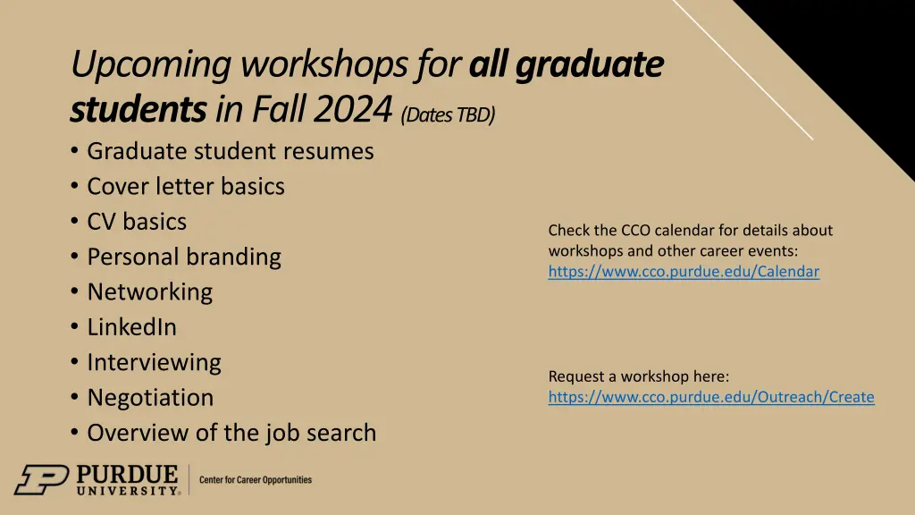 upcoming workshops for all graduate students