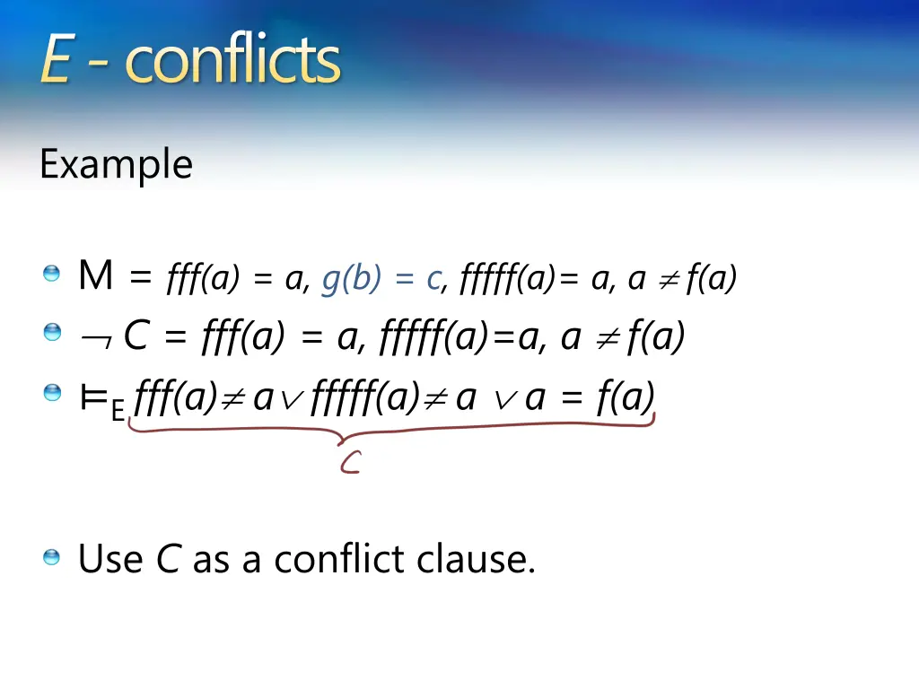 e conflicts 1