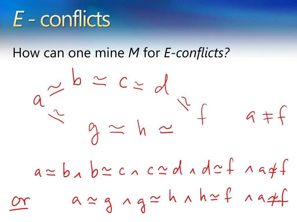 e conflicts 2