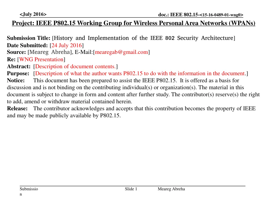 july 2016 project ieee p802 15 working group