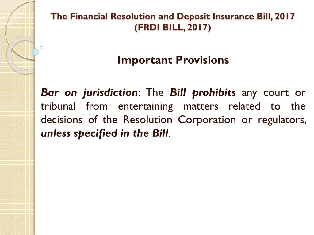 the financial resolution and deposit insurance 42
