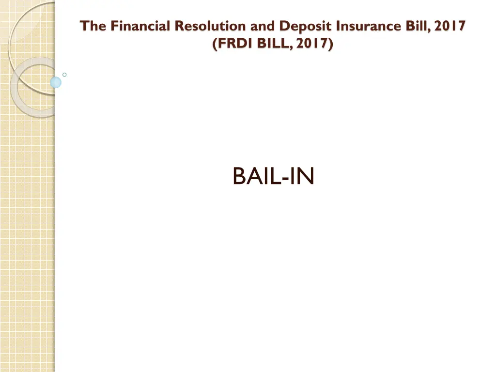 the financial resolution and deposit insurance 43