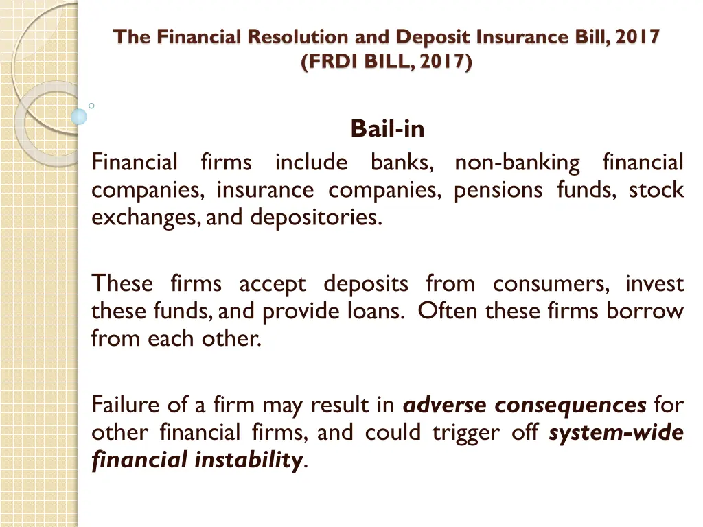 the financial resolution and deposit insurance 44