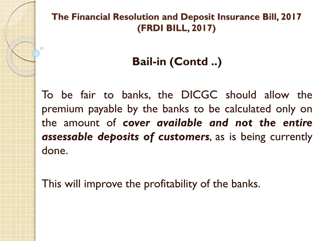 the financial resolution and deposit insurance 46