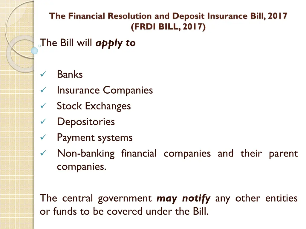 the financial resolution and deposit insurance 6