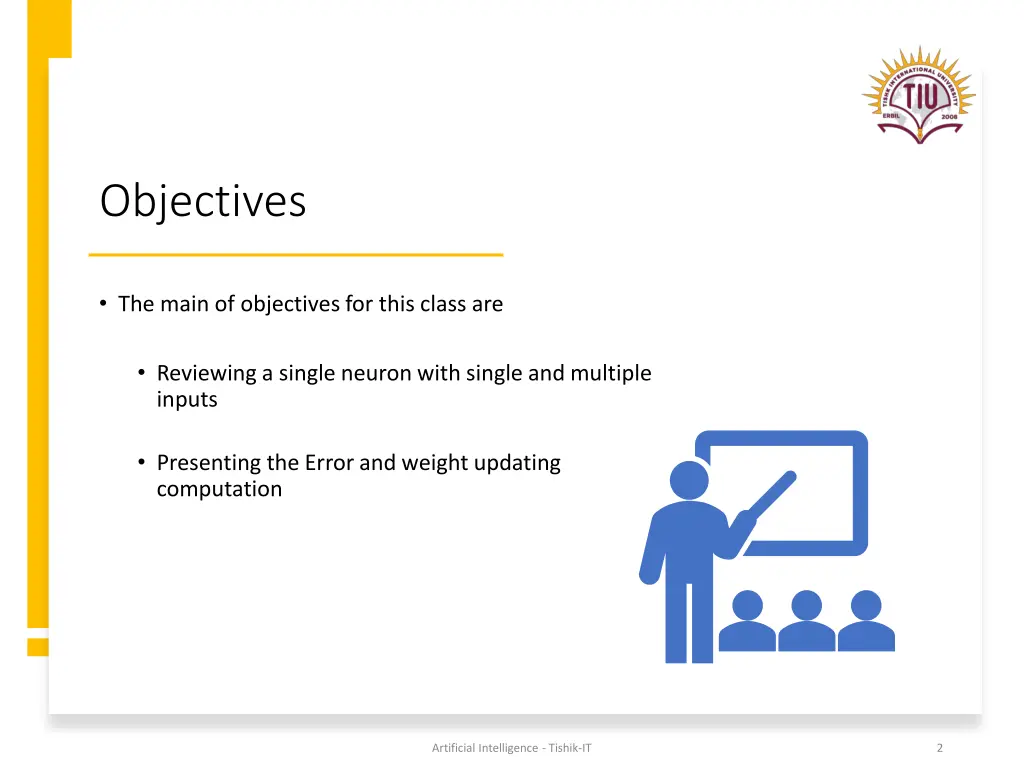 objectives