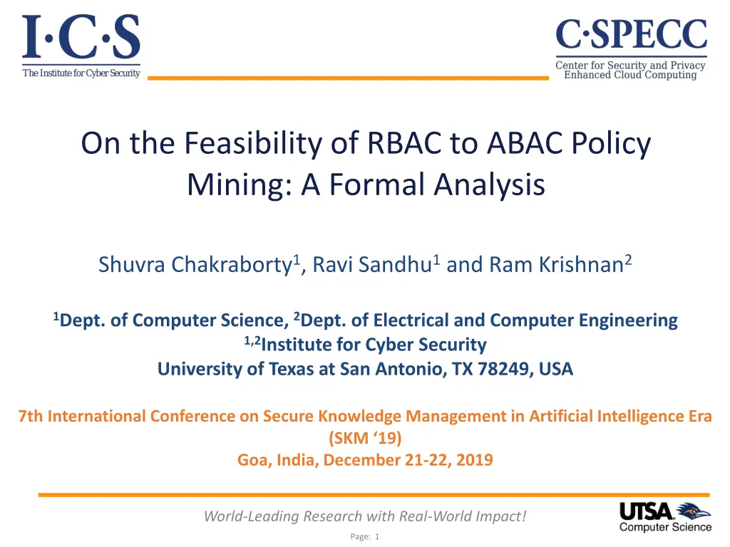 on the feasibility of rbac to abac policy mining