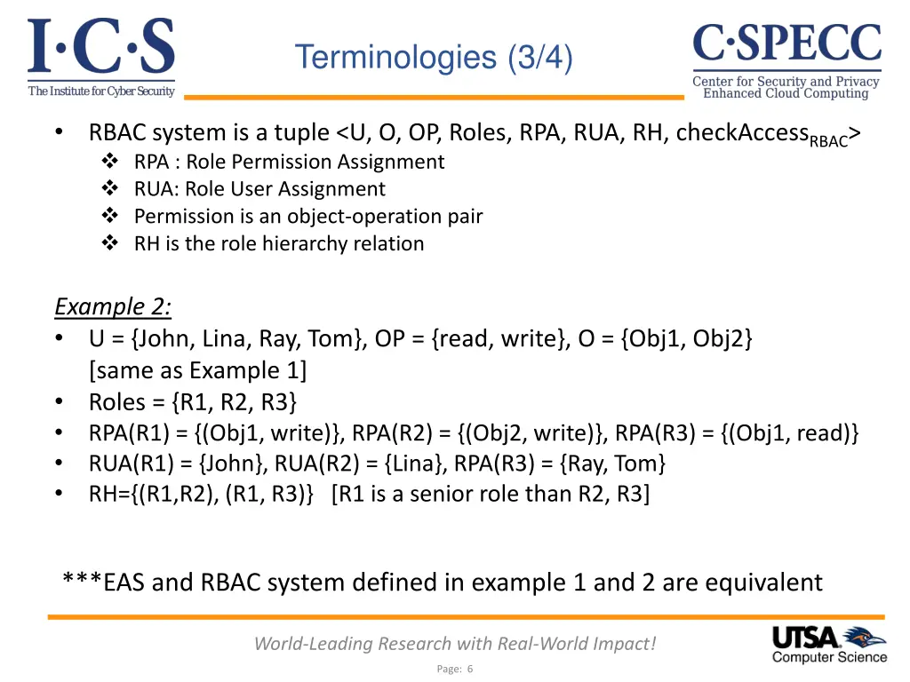 terminologies 3 4