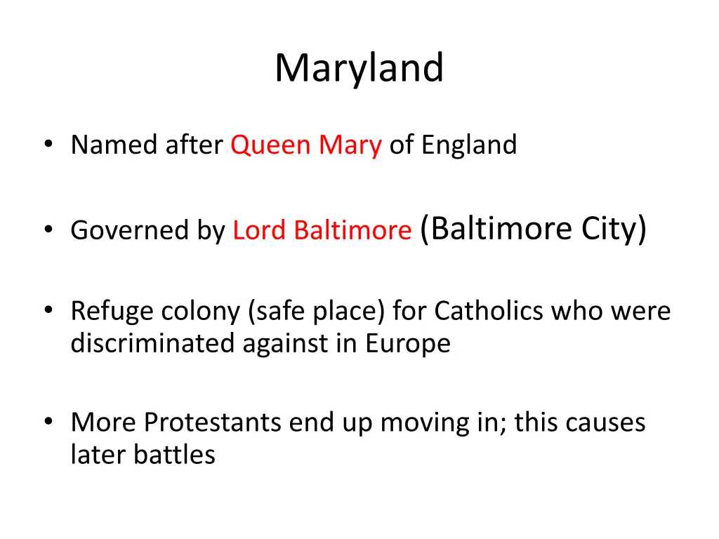 maryland