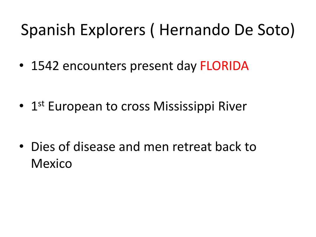 spanish explorers hernando de soto