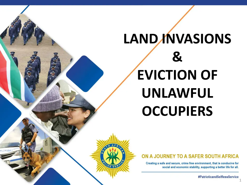 land invasions eviction of unlawful occupiers