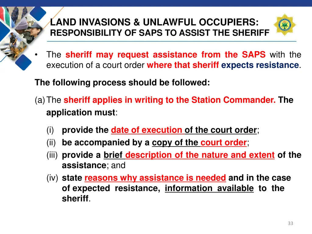 land invasions unlawful occupiers responsibility 1