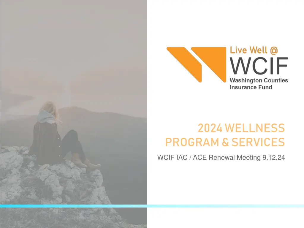 2024 wellness program services