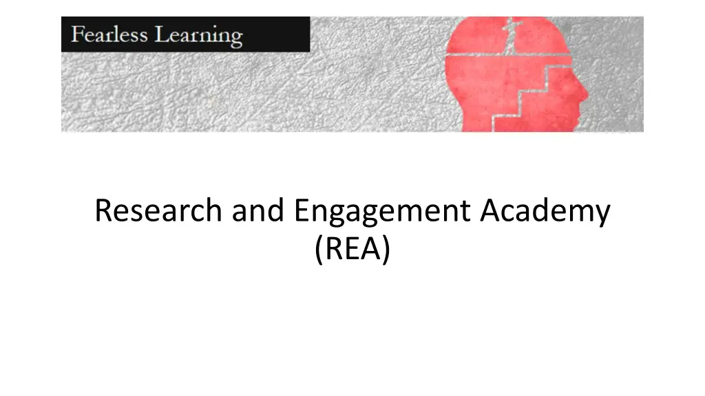 research and engagement academy rea