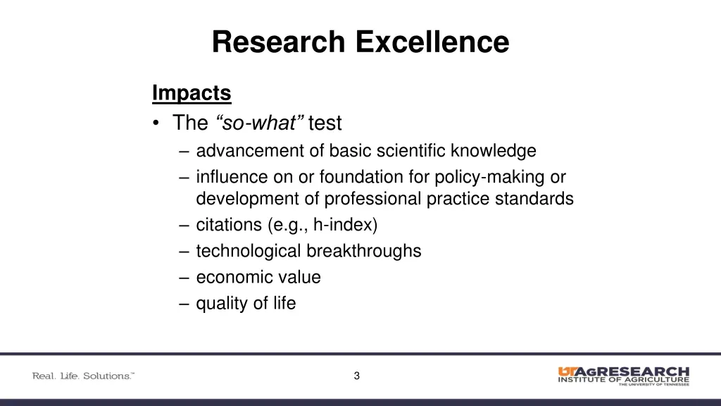 research excellence 1