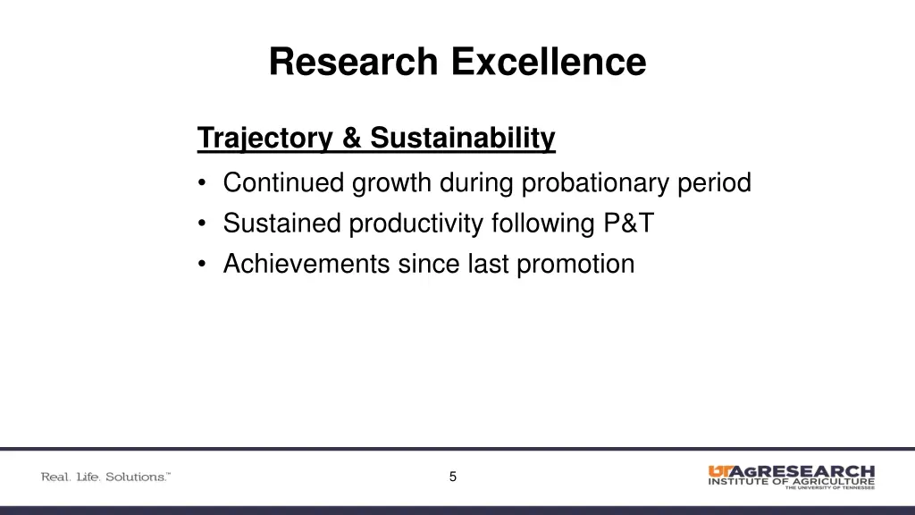 research excellence 3