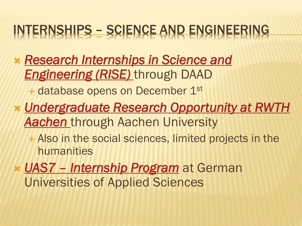 internships science and engineering