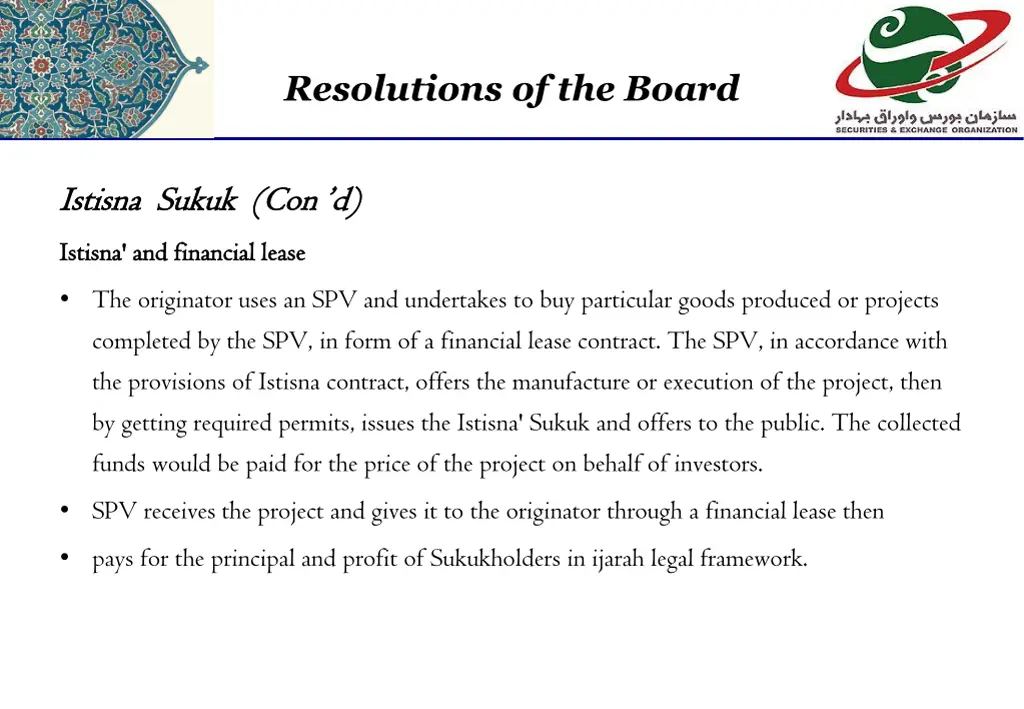 resolutions of the board 6