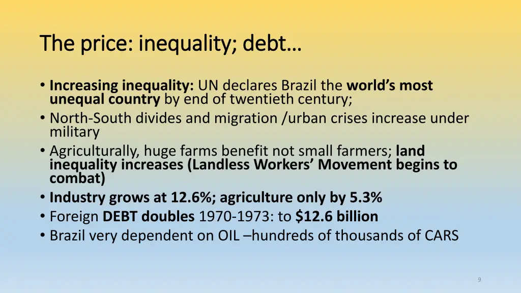 the price inequality debt the price inequality