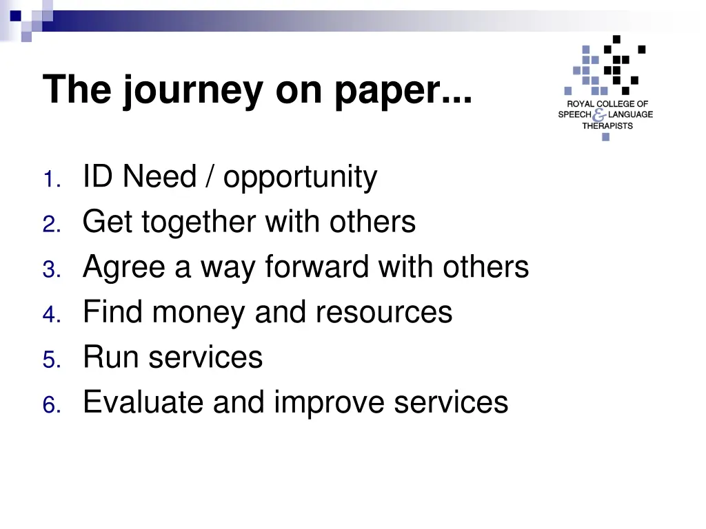 the journey on paper