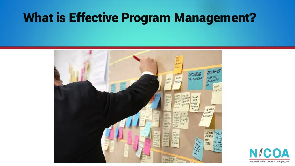 what is effective program management